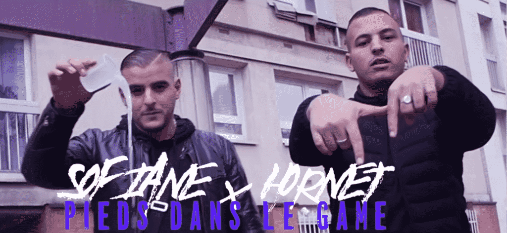 image hornet la frappe et sofiane du clip pieds dans le game