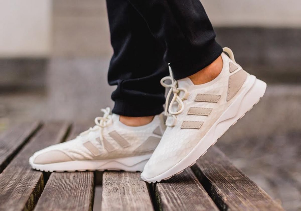 Adidas zx flux store adv femme beige