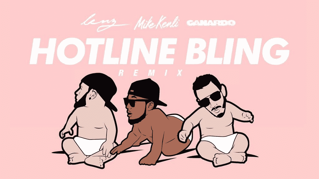 image du clip hotline bling