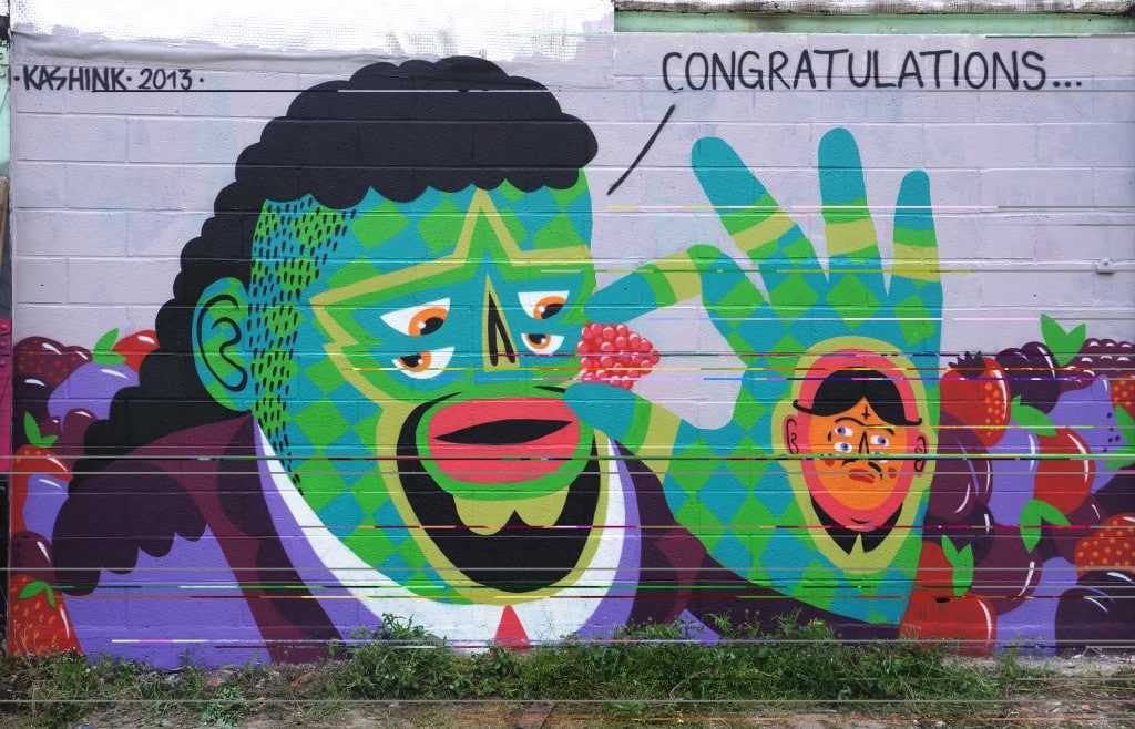 image kashink montreuil congratulations street art