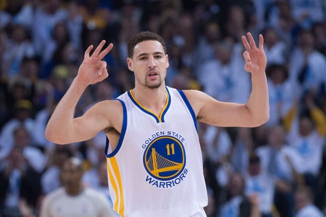 image klay thompson playoffs 2016