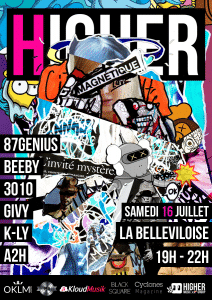 image higher party affiche