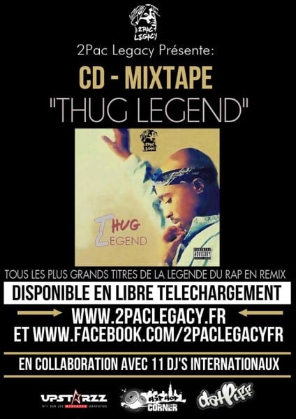 image tupac mixtape thug legend - 2pac legacy