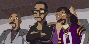 Image RZA Common et Snoop Dogg épisode Simpson