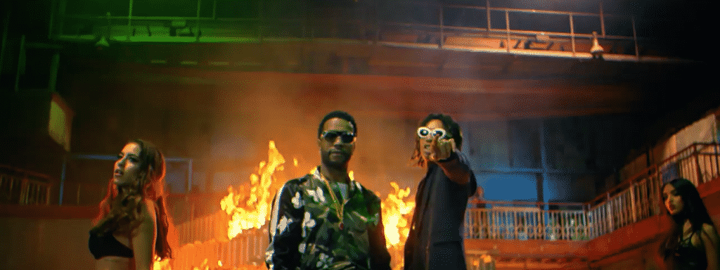 image Juicy J & Wiz Khalifa du clip Cell Ready