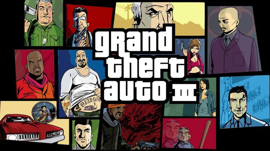 image pochette gta 3