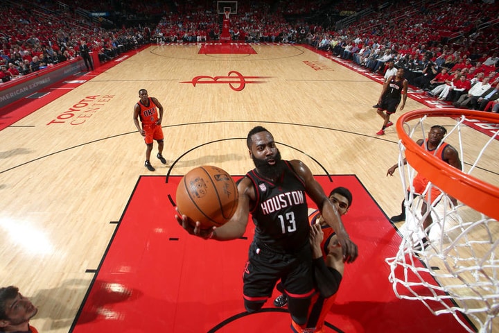 image Harden rockets vs thunder 17 Avril 2017