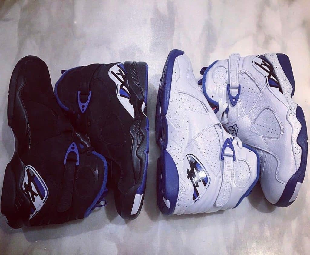 image sneakers OVO Jordan 8 CALIPARI PACK