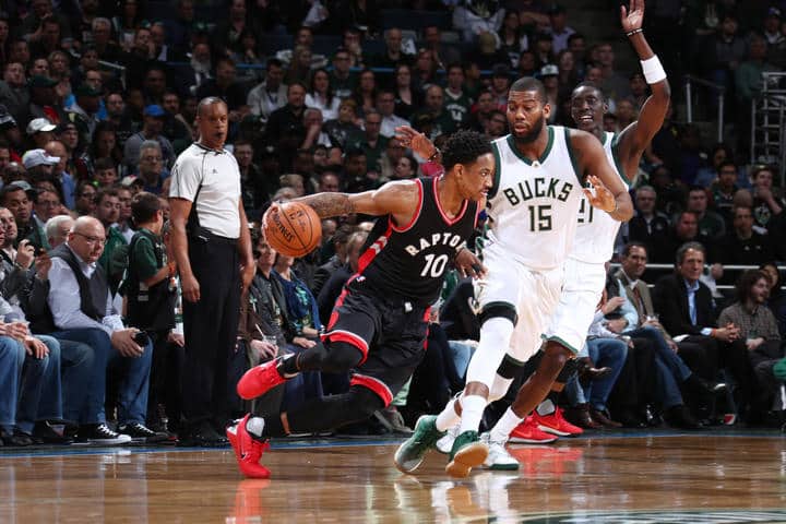 image Toronto Raptors vs Milwaukee Bucks game 6 2017