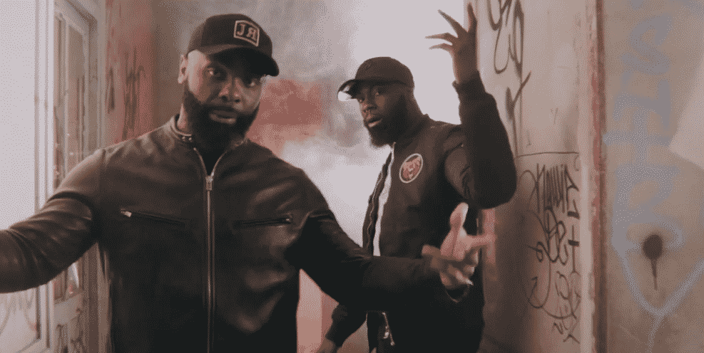 image Dorsaux et Kaaris du clip Napoléon