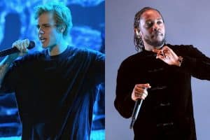 image Justin Bieber et Kendrick Lamar article remix Humble