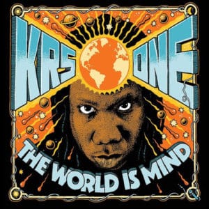image cover krs one album the world is mind