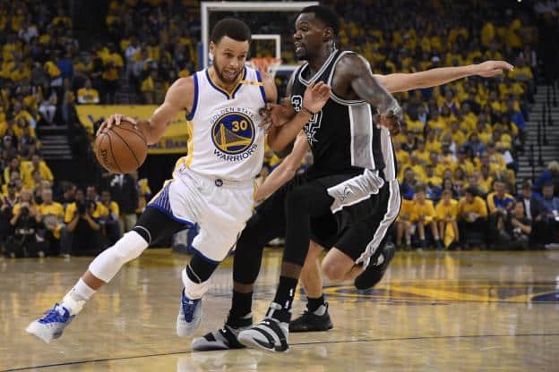 image golden state vs san antonio game 2 2017