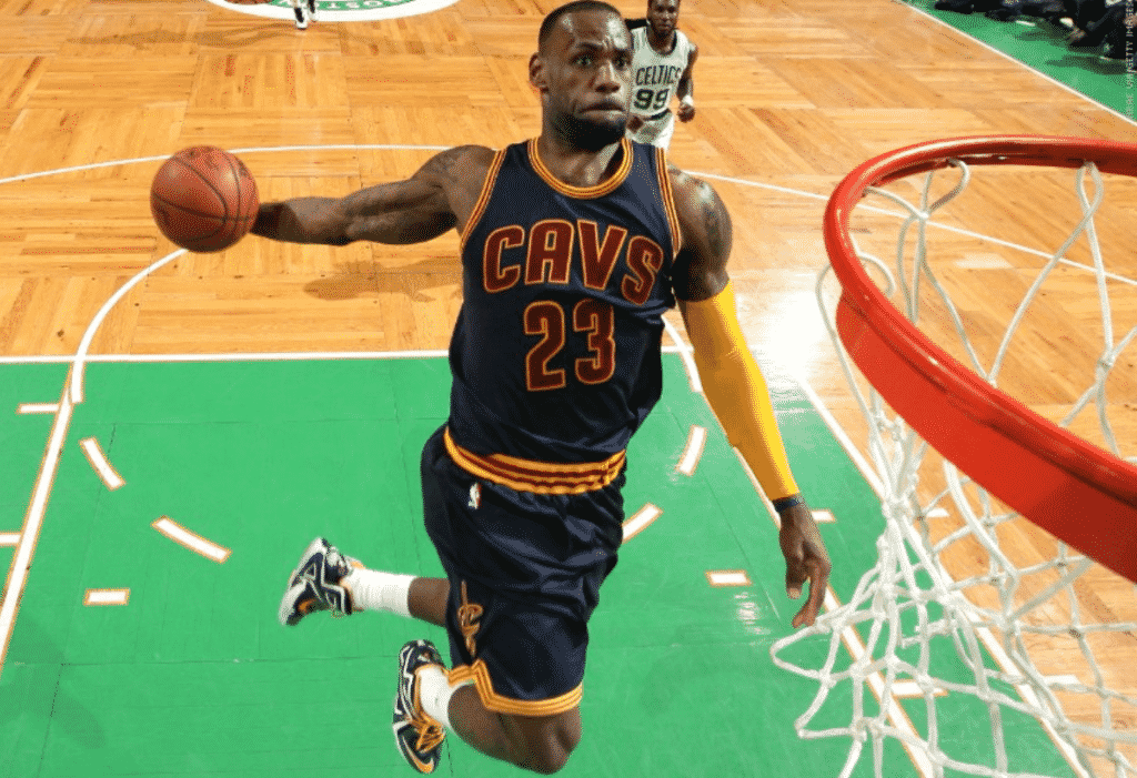 image lebron james vs boston 2017 highlight nba