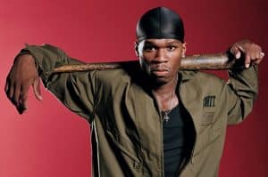 image 50 Cent cover article Retour vers le classique album Get Rich or Die Tryin'