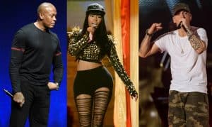 image Dr Dre Nicki Minak Eminem article Nicki Minaj veut un son avec Emineme et Dre