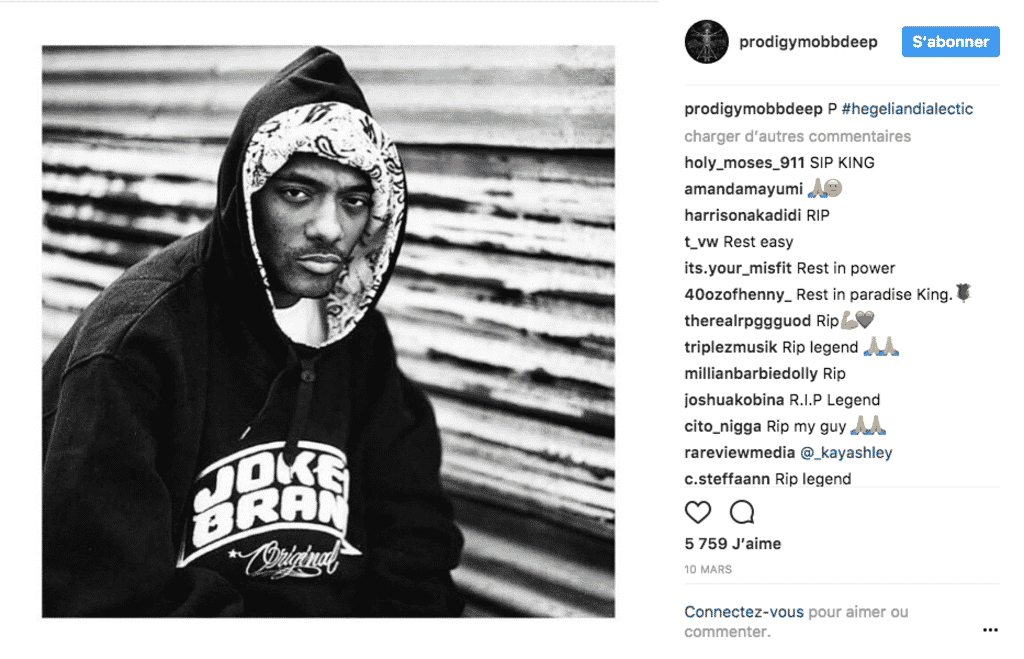 image Mobb Deep rend hommage à Prodigy