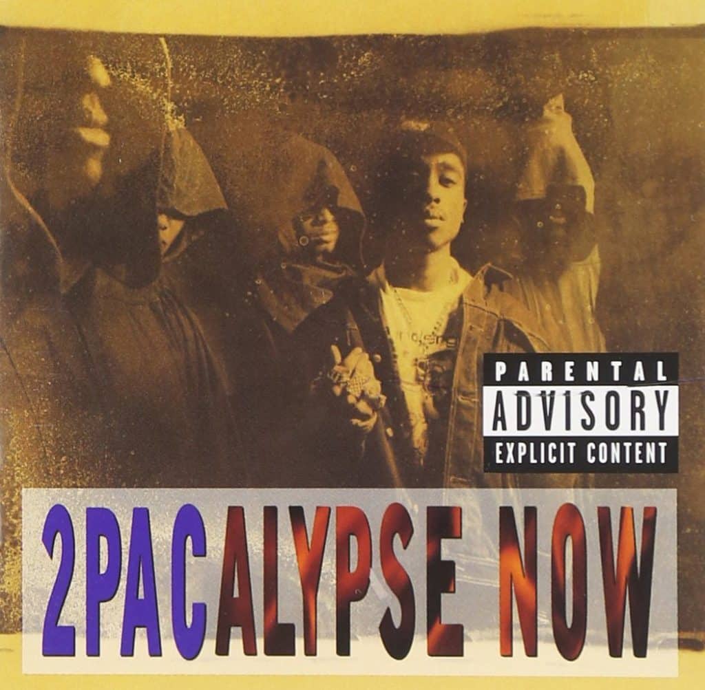 image cover album 2Pacalypse Now de Tupac