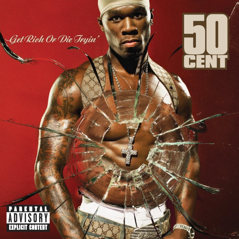 image cover album Get Rich or Die Tryin' de 50 Cent