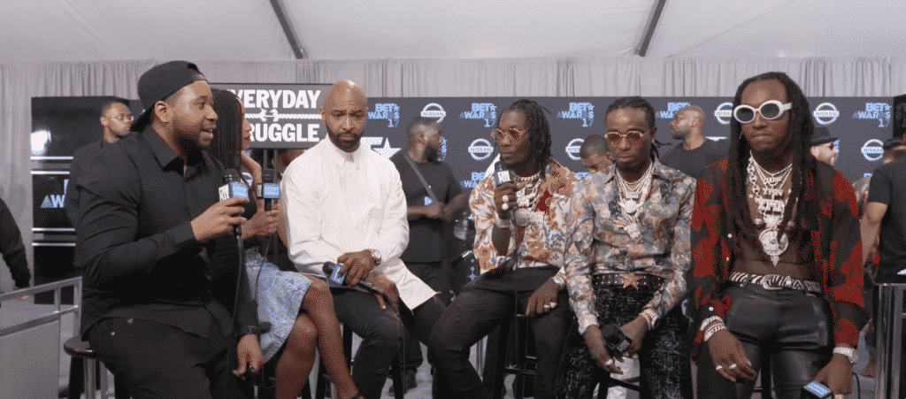 image interview Migos BET Awards 2017