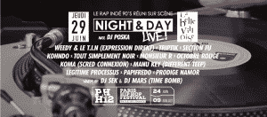 image soirée événement Night & Day Live ! 2017 du paris Hip Hop Festival