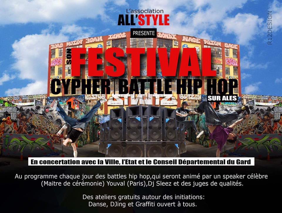 image Festival Cypher Hip Hop à Alès 2017