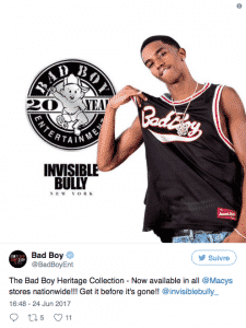 image collection vêtements Heritage Bad Boy Records