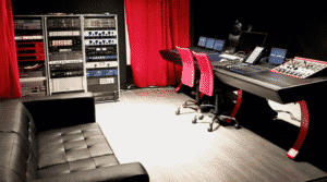 Un magnifique studio d'enregistrement