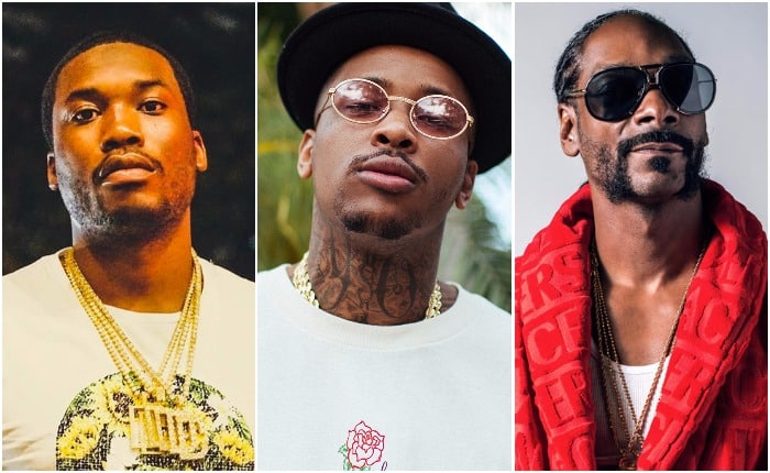 image meek mill yg snoop dogg top10 sons rap us décembre 2017