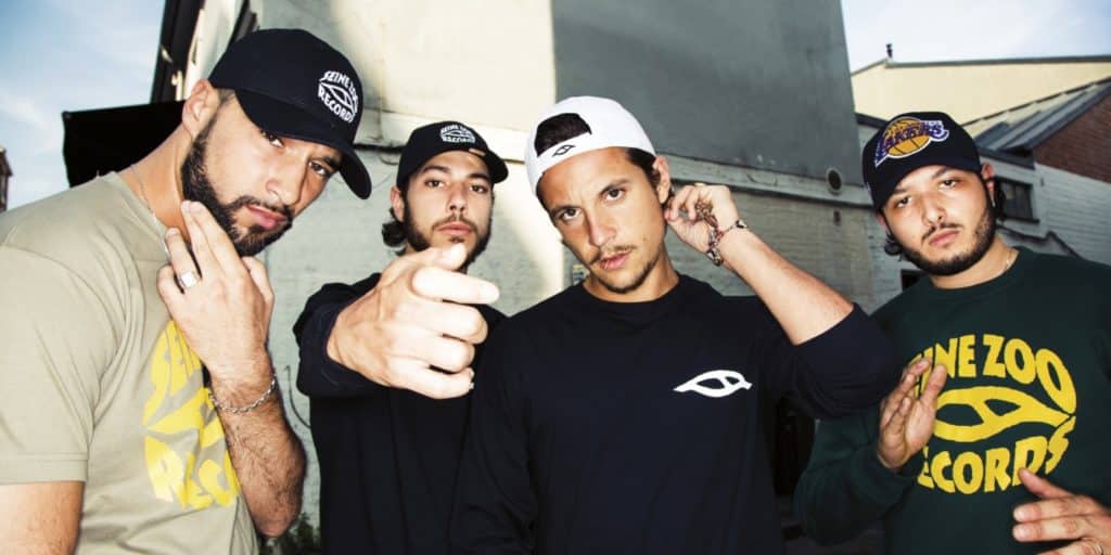 image nekfeu s crew hip hop convict concert