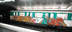 image graff metro paris
