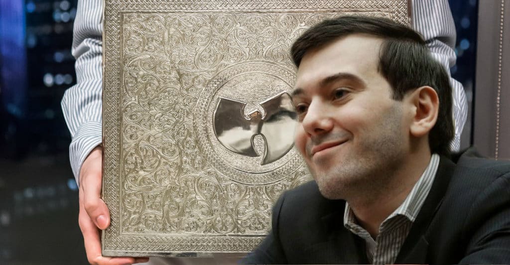 image martin shkreli wu-tang album condamné