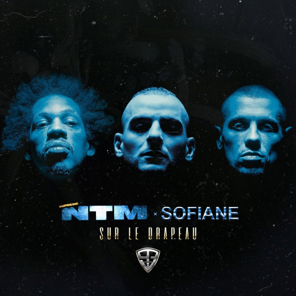 image ntm sofiane sur le drapeau 93 empire