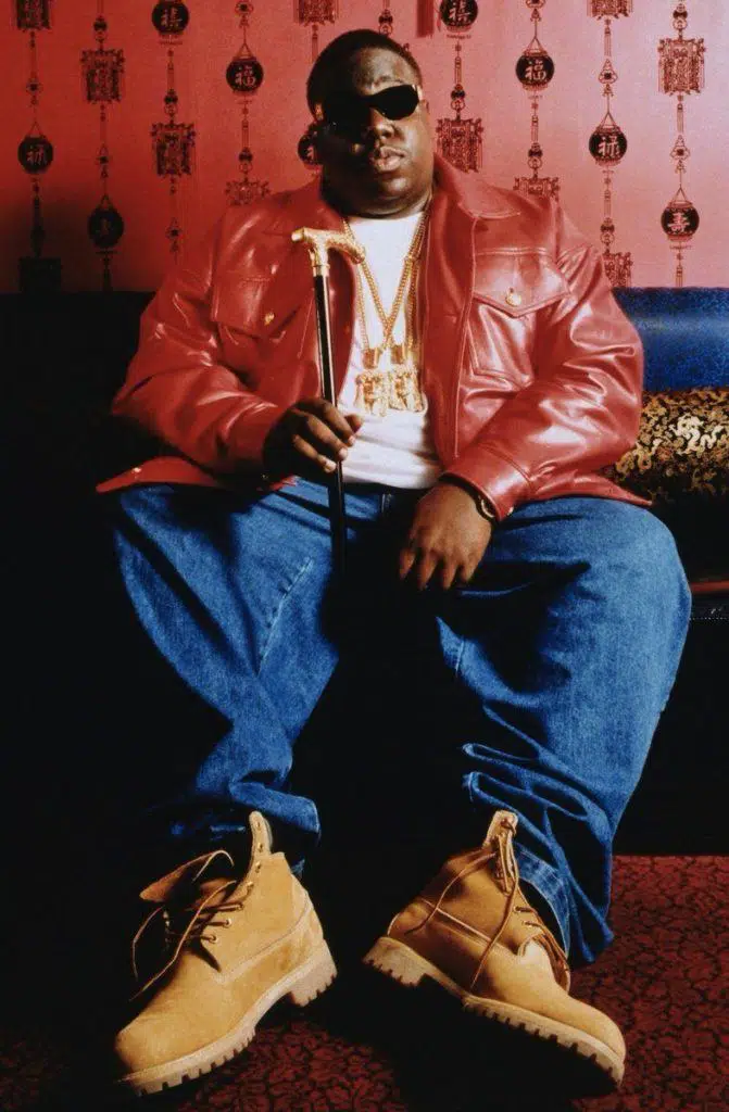 image notorious big baggy timberland