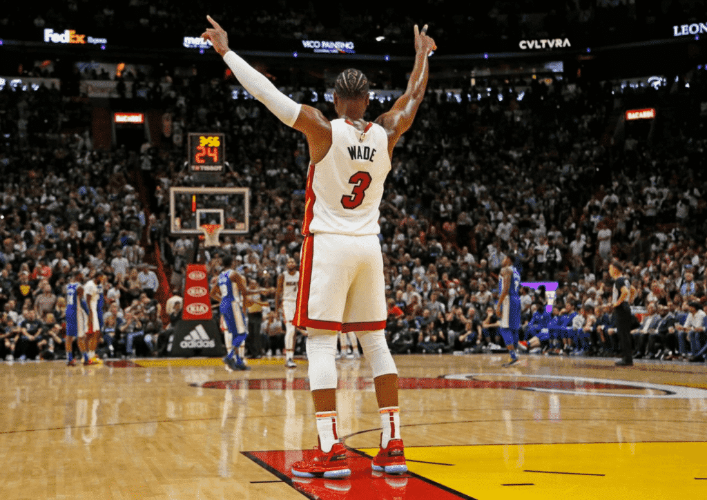 image dwyane wade adieu miami philadelphie