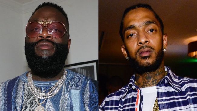 image rick ross nipsey hussle tattoo