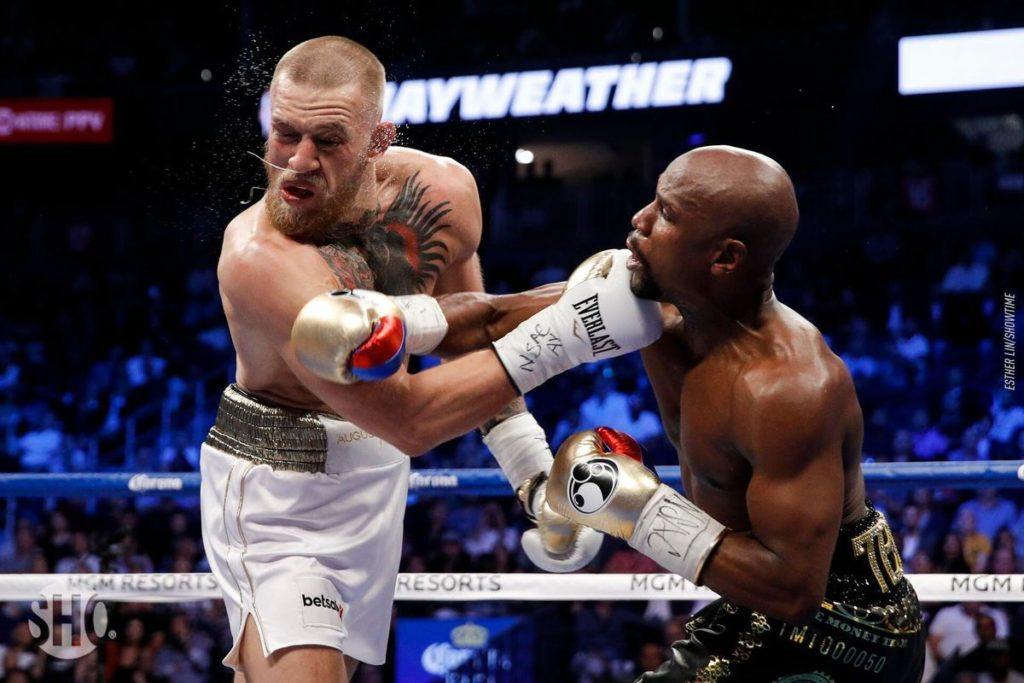 Image Mc Gregor Revanche Floyd Maywheather