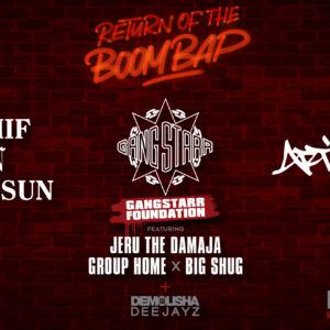 image return of the boom bap concert gang starr foundation