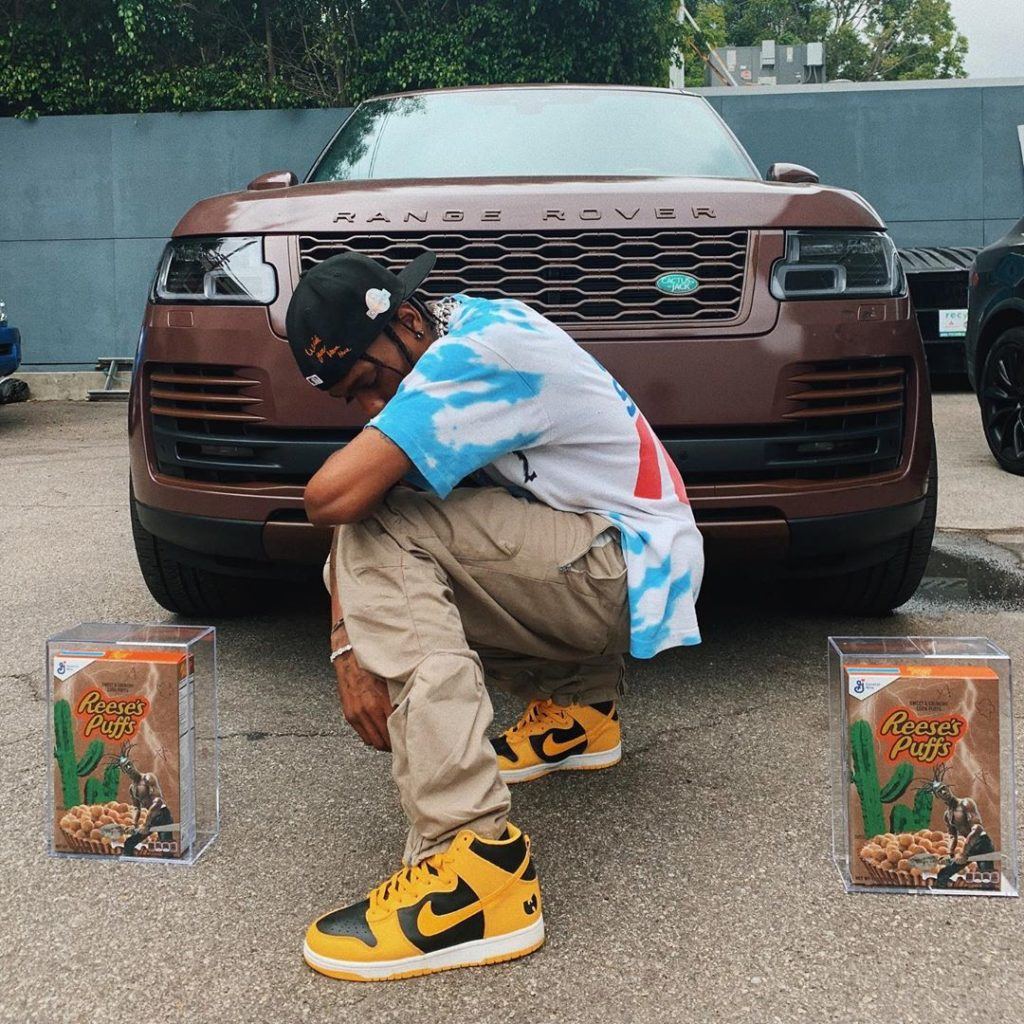 Travis Scott s'associe à une marque de céréales et les paquets sont hors de prix