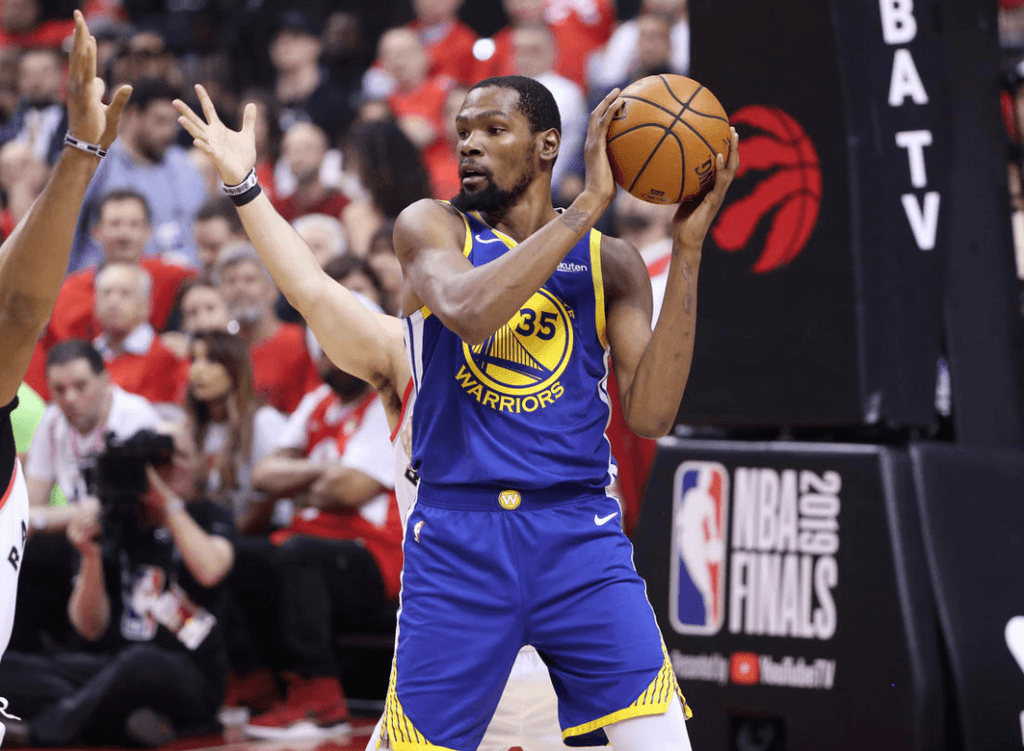 image kevin durant game 5 nba finals 2019