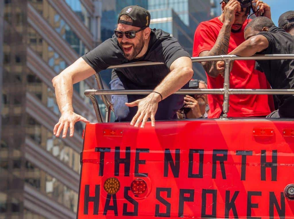 image marc gasol celebration titre nba 2019