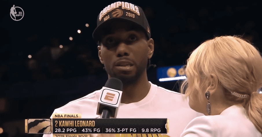 image kawhi leonard mvp finales 2019