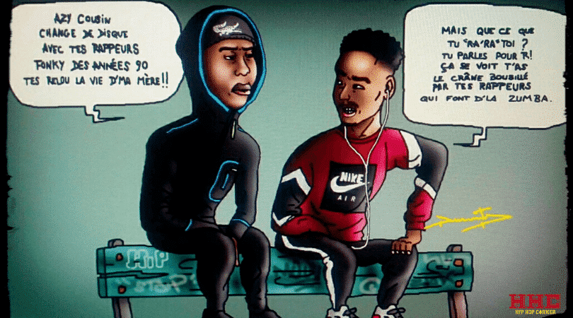Hip-Hopers : le conflit old-school Vs. New School qui divise le hip-hop illustré en BD