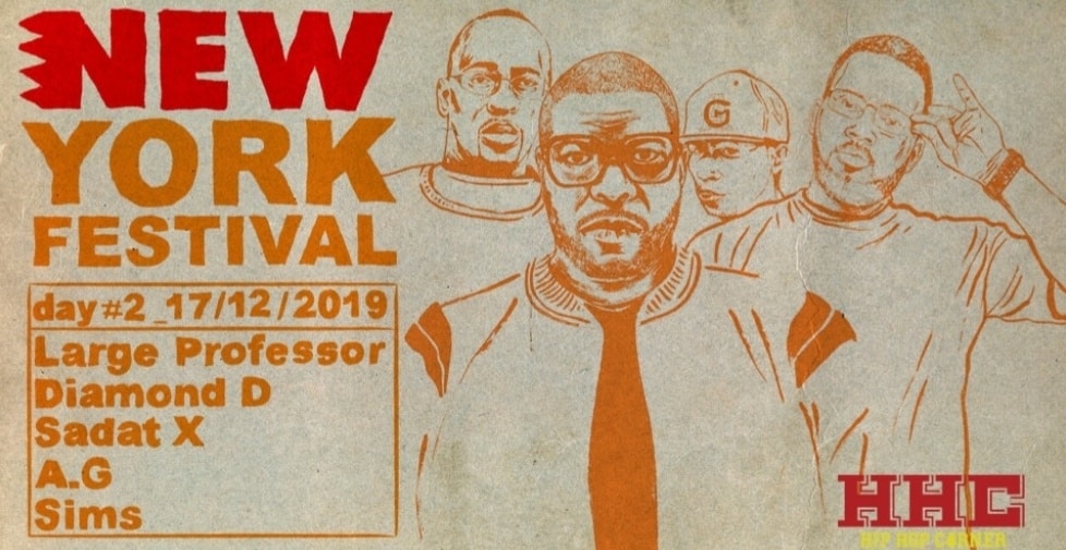 New York Fest 2019 avec Large Professor, Diamond D