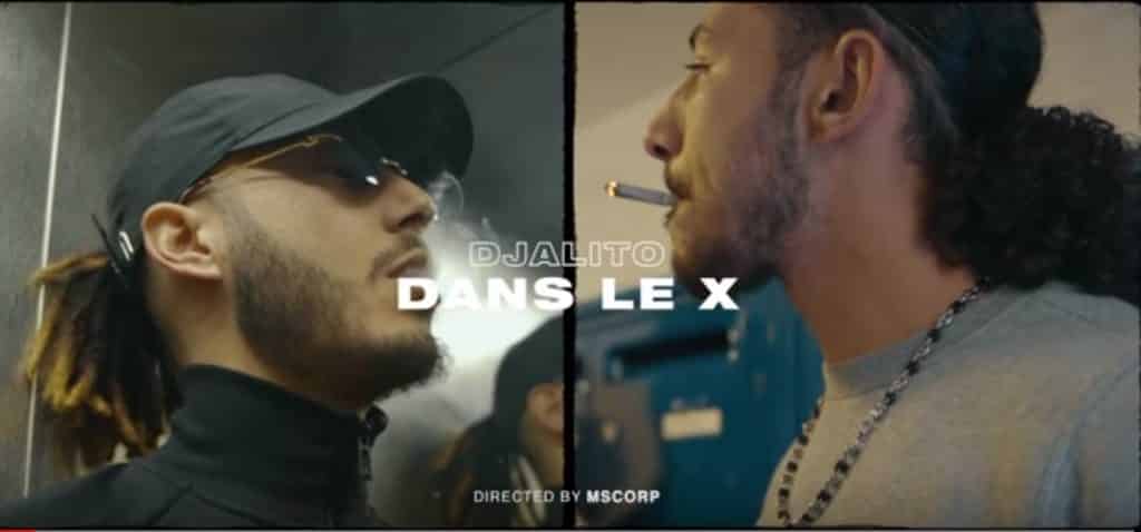 Djalito dans son clip dans le X