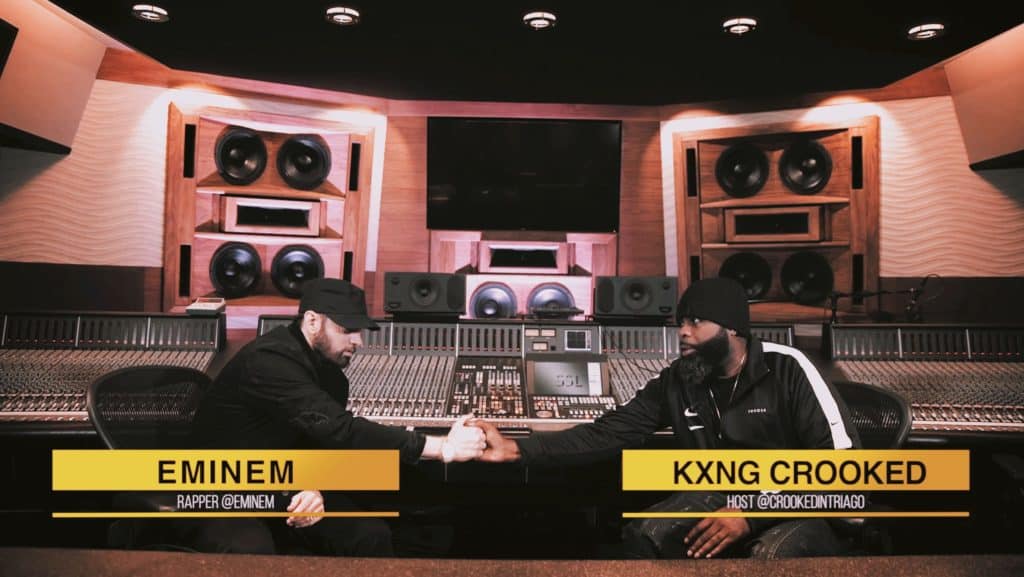 Revivez la longue interview d'Eminem avec KXNG Crooked traduite enfrançais