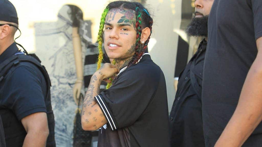 6ix9ine libéré de prison