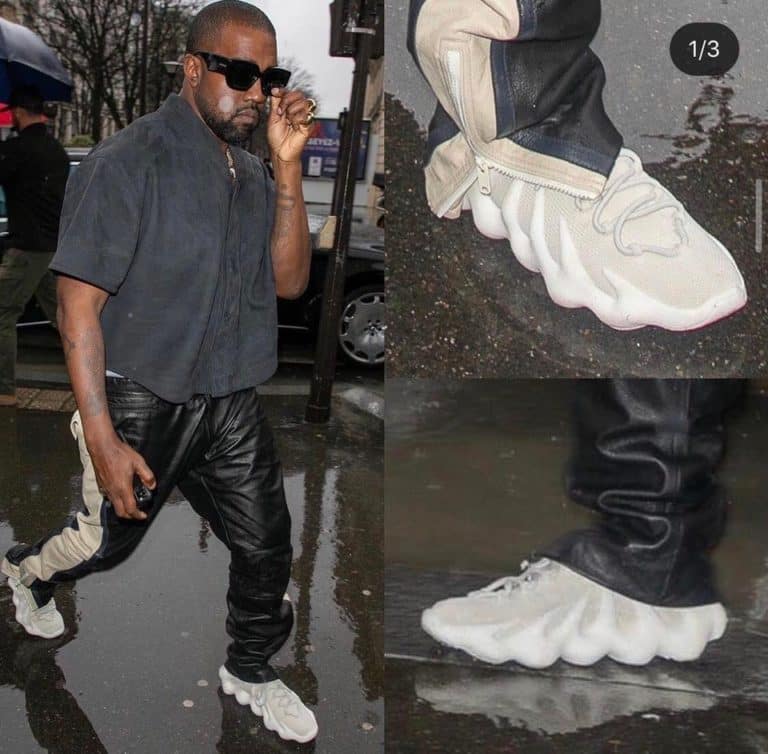 Kanye West s'affiche avec une nouvelle paire de Yeezy | Hip Hop Corner