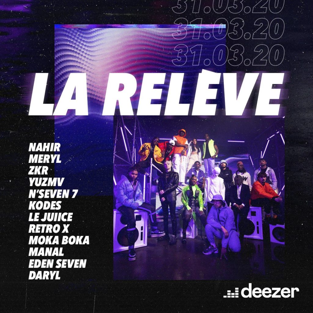 Deezer La Relève compilation 3