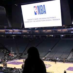 NBA salle vide